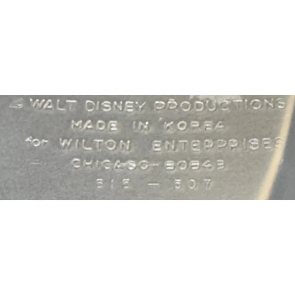 Wilton Donald Duck Vintage Aluminum‎ Cake Pan Walt Disney Productions 515-307